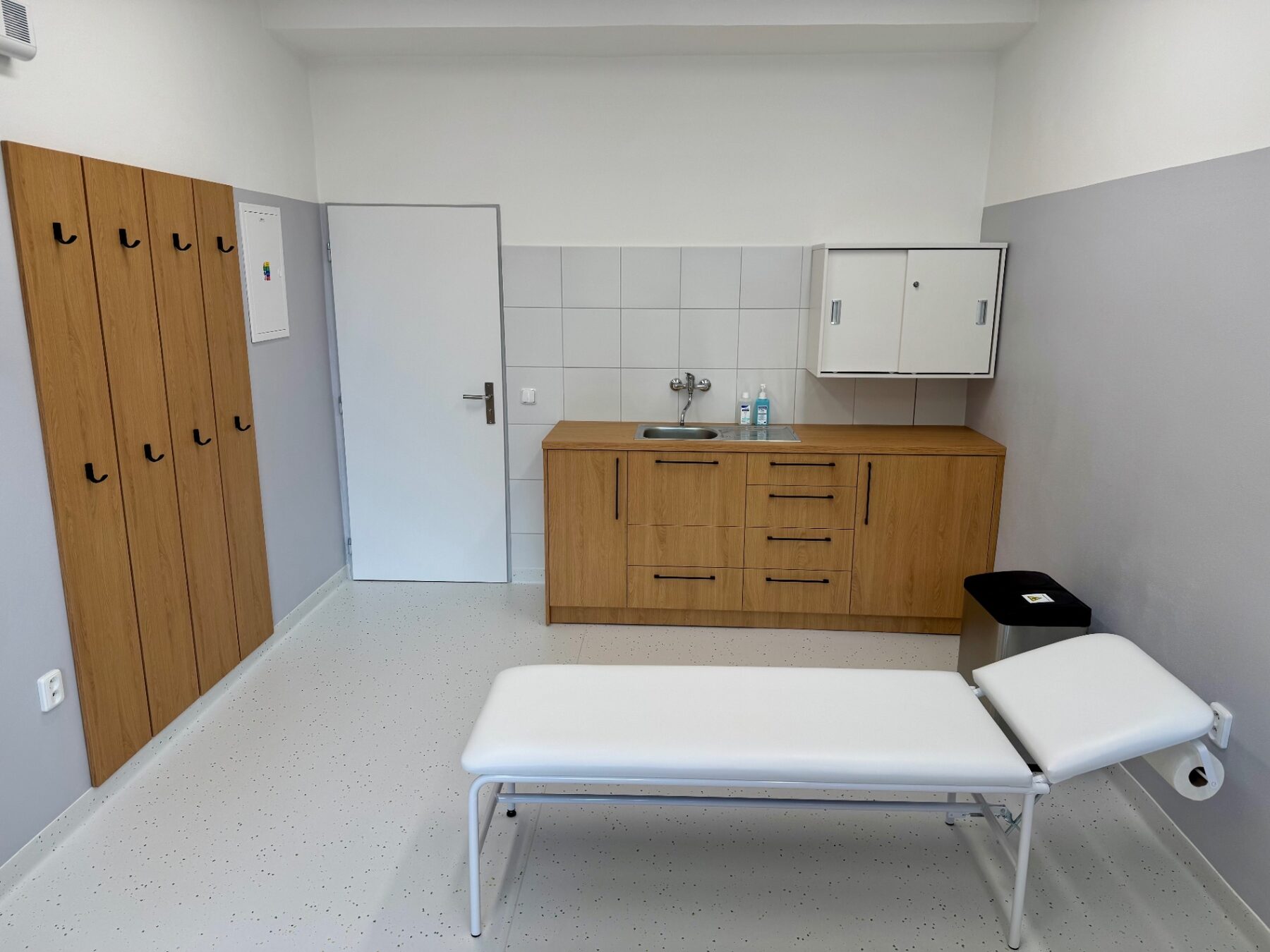 Šatňa a hygienické zázemie ambulancie
